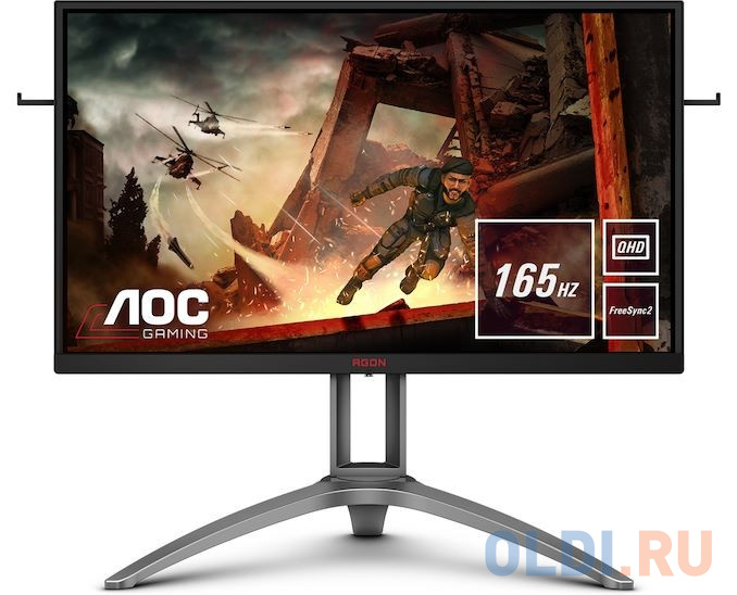 Монитор 27" AOC AG273QX черный VA 2560x1440 400 cd/m^2 1 ms HDMI DisplayPort Аудио USB в Москвe