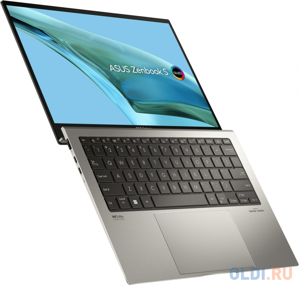 Ноутбук Asus Zenbook S 13 UX5304VA-NQ042W Intel Core i5-1335U/16GB/SSD512GB/13.3&quot;/2.8K (2880x1800)/OLED)/Win11/Basalt Grey (90NB0Z92-M00AT0)