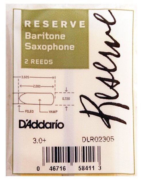 Трости для саксофона RICO DLR02305