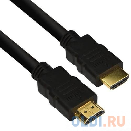 Кабель HDMI 1.8м AOpen ACG711D-1.8M круглый черный в Москвe