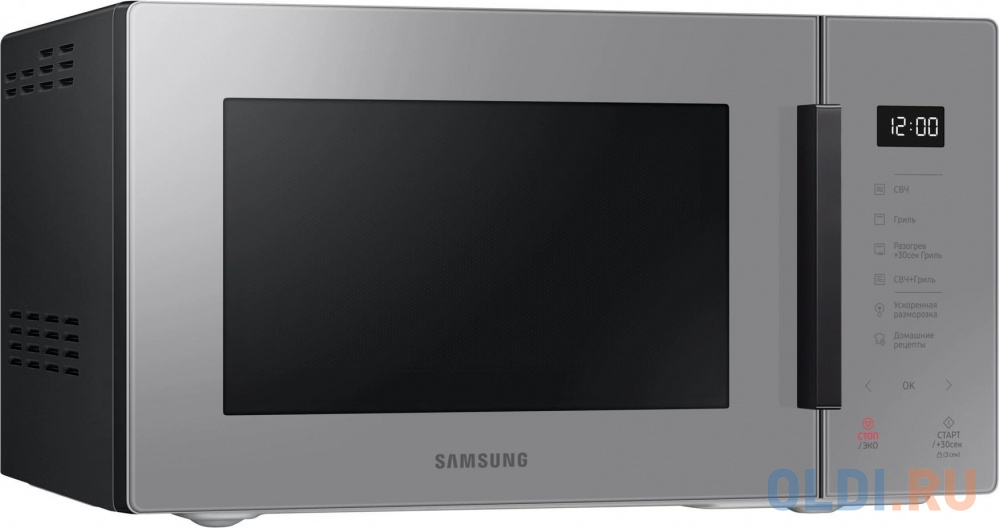 Микроволновая Печь Samsung MG23T5018AG/BW 23л. 800Вт серый