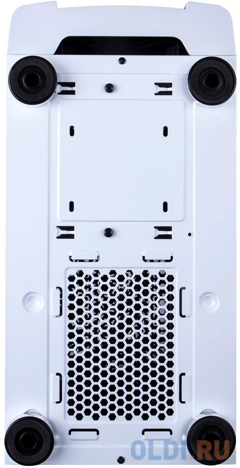 Корпус ATX 1stPlayer D4-WH-4G6 Без БП белый