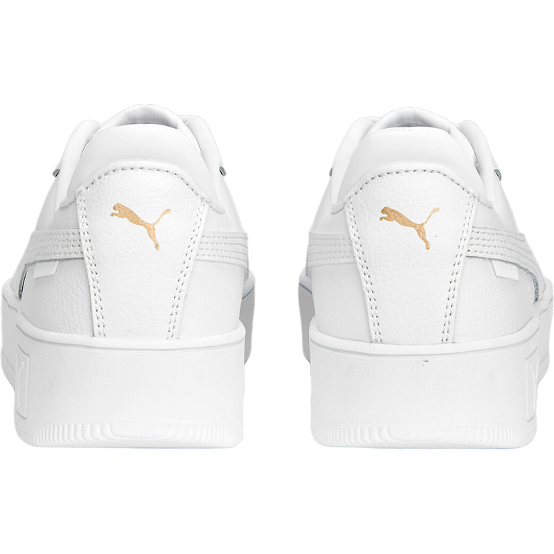 Кроссовки Puma Carina Street (р.7 UK / р.9.5 US) White-White Gold 38939001