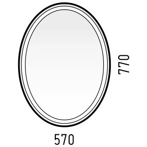 Зеркало Corozo Капелла 60х80 (SD-00000621)