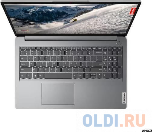 Ноутбук Lenovo IdeaPad 1 15ALC7 Ryzen 5 5500U 8Gb SSD512Gb AMD Radeon 15.6" TN FHD (1920x1080) noOS grey WiFi BT Cam (82R400LPUE)