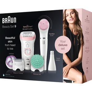 Эпилятор Braun SES 9-985 Silk-epil 9 Beauty Set