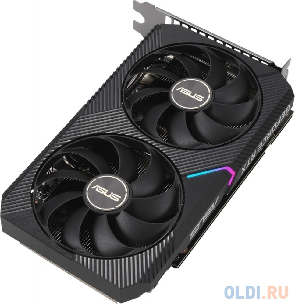 Видеокарта ASUS nVidia GeForce RTX 3060 Dual V2 OC Edition 12288Mb