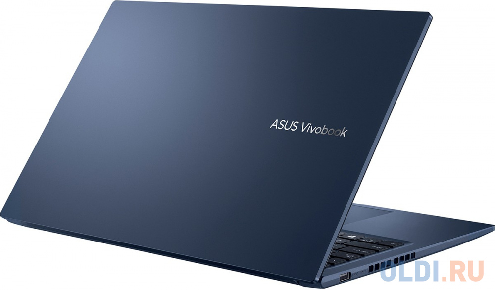 Ноутбук Asus VivoBook X1502ZA-BQ1858 Core i5 12500H 16Gb SSD512Gb Intel Iris Xe graphics 15.6" IPS FHD (1920x1080) noOS blue WiFi BT Cam (90NB0VX