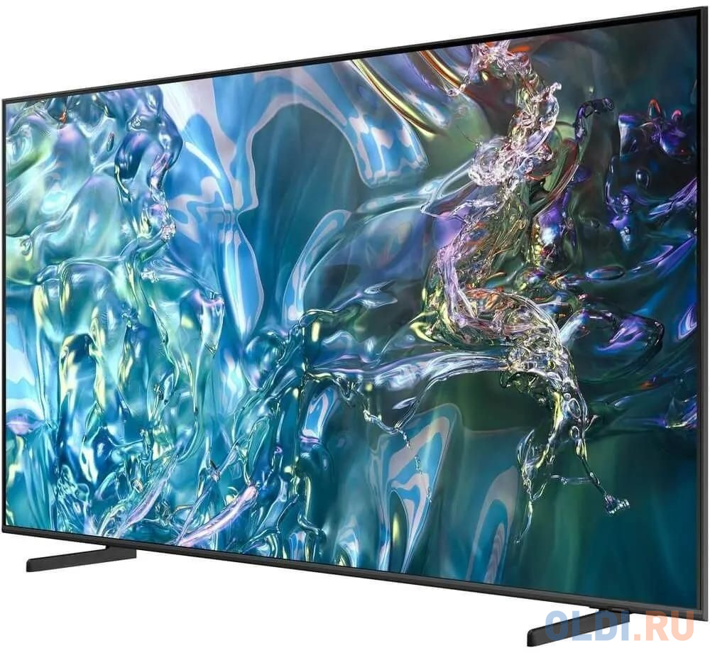 Телевизор ЖК 85'' Samsung/ 85", QLED, Ultra HD, Tizen Smart TV, HDR10+, Wi-Fi, Voice, DVB-T2/C/S2, Bluetooth, CI+(1.4), 20W, OTS Lite,