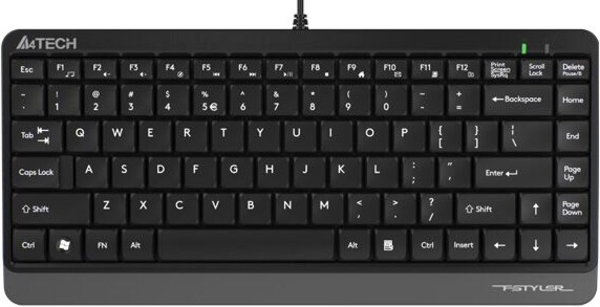 Клавиатура A4Tech Fstyler FK11 серый