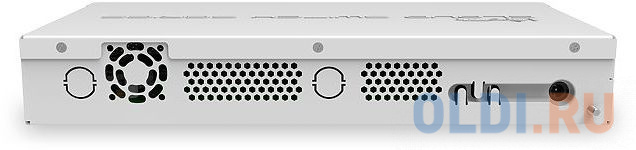 CRS326-24G-2S+IN with 800 MHz CPU, 512MB RAM, 24xGigabit LAN, 2xSFP+ cages, RouterOS L5 or SwitchOS (dual boot), desktop case, PSU