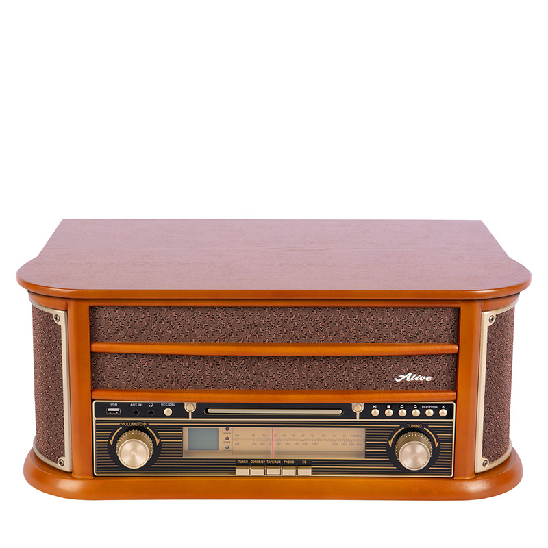 Проигрыватель Alive Audio Oldtimer Wood AAOLD01WD / AA-OLD-01-WD