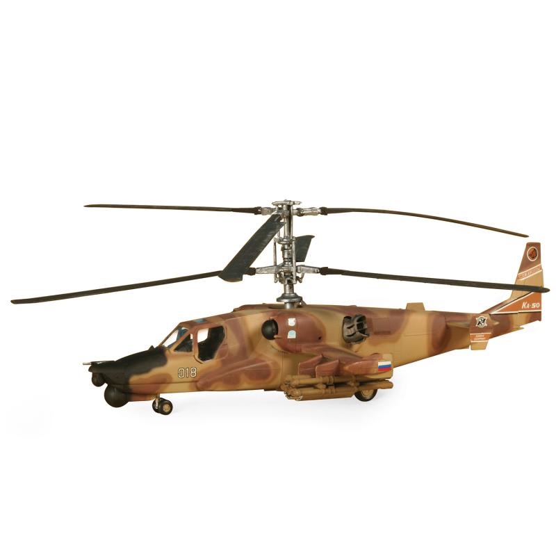 Российский ударный вертолет "Ночной охотник" Подарочный набор с клеем и красками 7272ПН
