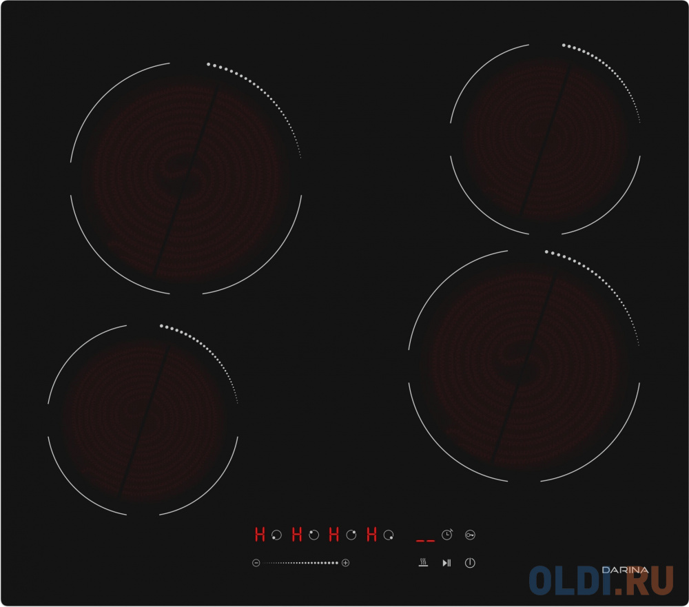 Варочная поверхность Darina 6Р Е 323 B черный