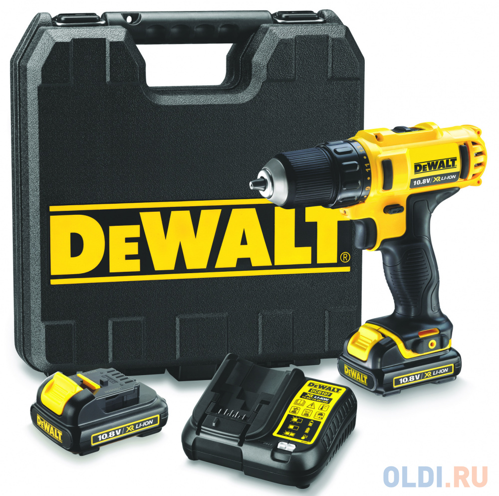 Дрель-шуруповёрт DeWalt DCD710D2