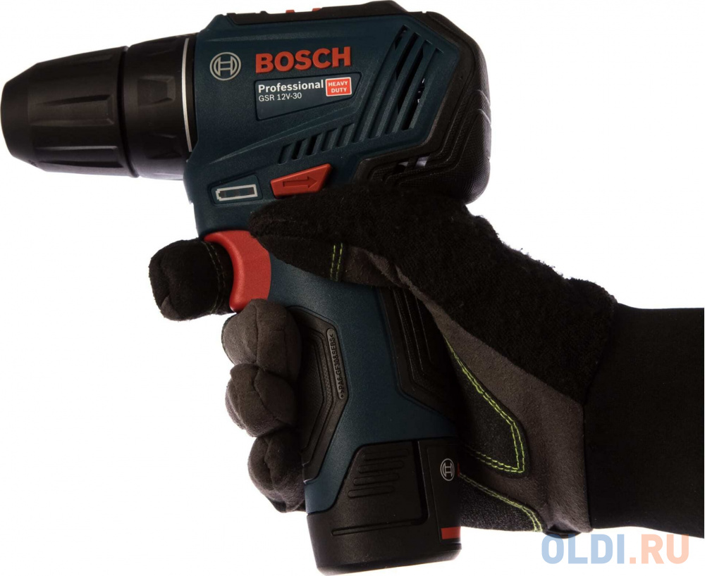 Дрель-шуруповерт Bosch GSR 12V-30 аккум. патрон:быстрозажимной (кейс в комплекте) (06019G9000) в Москвe