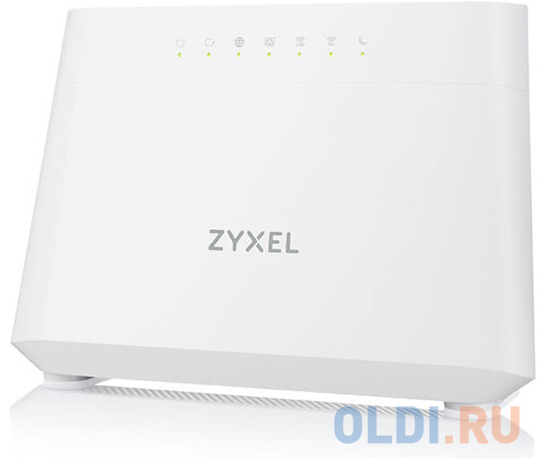 Беспроводной маршрутизатор Zyxel DX3301-T0 802.11ax 1800Mbps 5 ГГц 2.4 ГГц 4xLAN USB белый