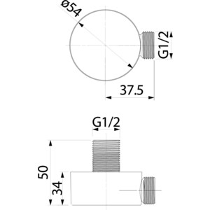 Подключение для шланга IDDIS (002SB00I62)