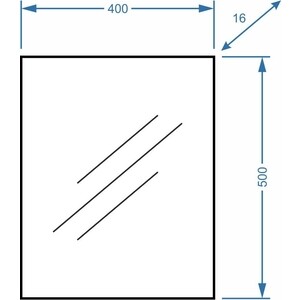 Зеркало Stella Polar Норина 40х50 (SP-00000168)