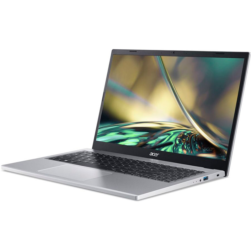 Ноутбук Acer Aspire 3 A315-24P-R3CD Silver NX.KDEEM.00E (AMD Ryzen 5 7520 2.8GHz/8192Mb/512Gb SSD/AMD Radeon Graphics/Wi-Fi/Cam/15.6/1920x1080/no OS)