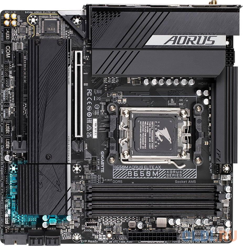 Материнская плата GigaByte B650M AORUS ELITE AX