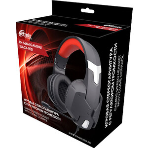 Гарнитура Ritmix RH-566M Gaming Black-red