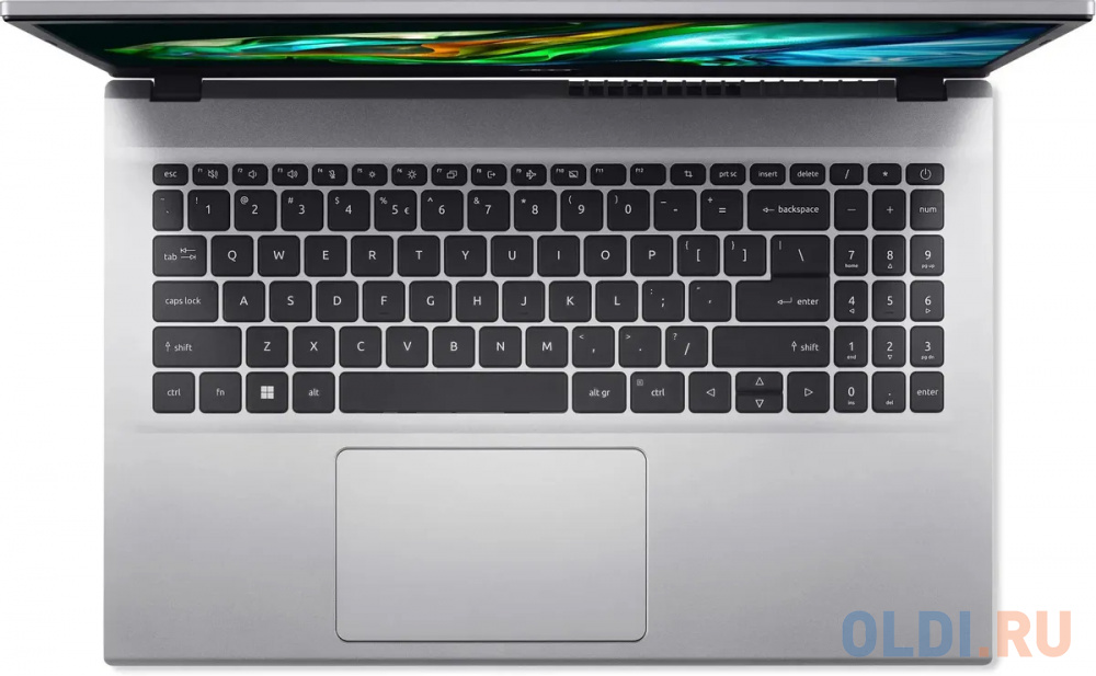 QWERTY Ноутбук Acer ASPIRE 3 A315-44P-R263 15.6" FHD, AMD R7-5700, 8Gb, 512GB SSD, RJ45, USB-C, int., no OS, серебро (гр в Москвe