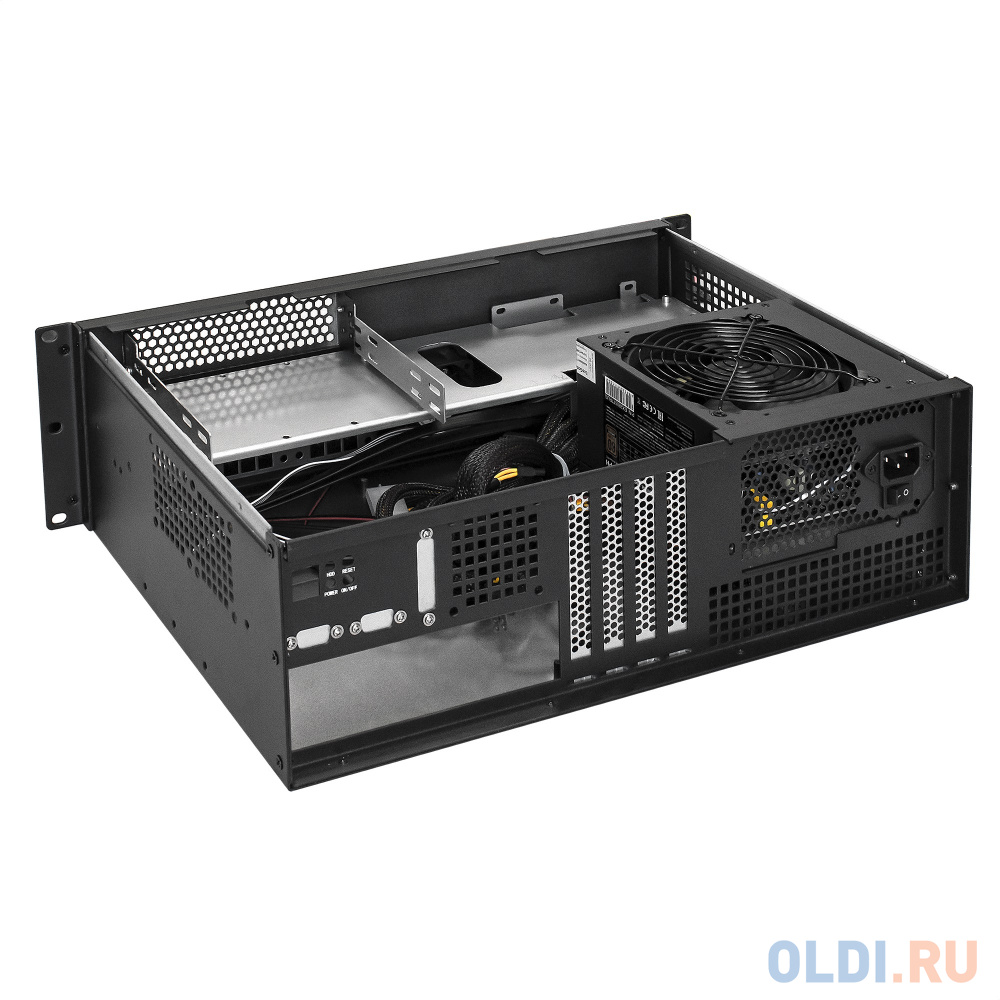 Серверный корпус ExeGate Pro 3U330-02 <RM 19", высота 3U, глубина 330, БП 600PPH-SE 80 PLUS® Bronze, USB> в Москвe