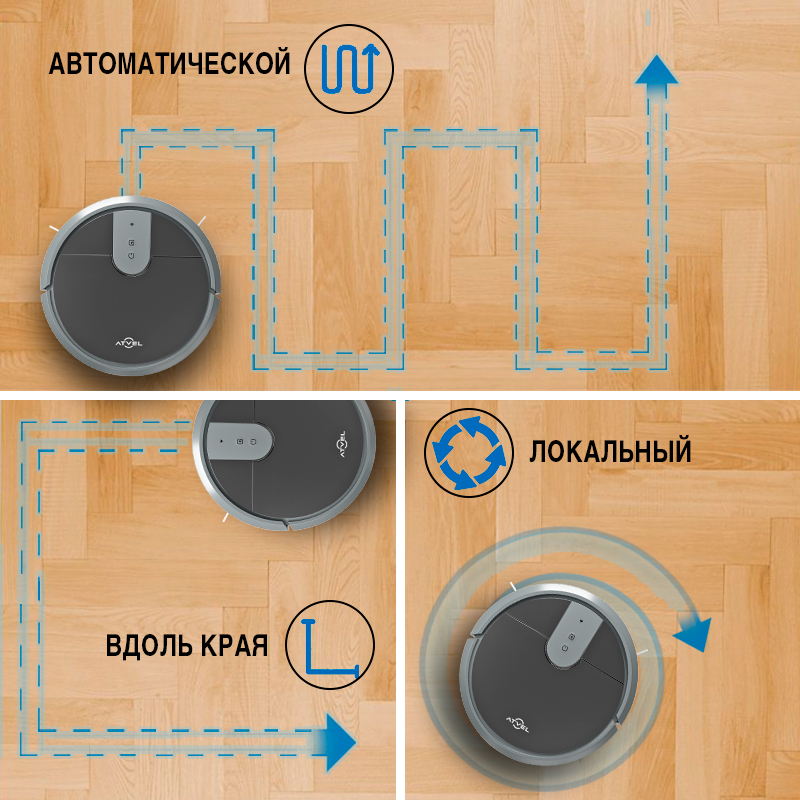 Робот-пылесос Atvel в Москвe