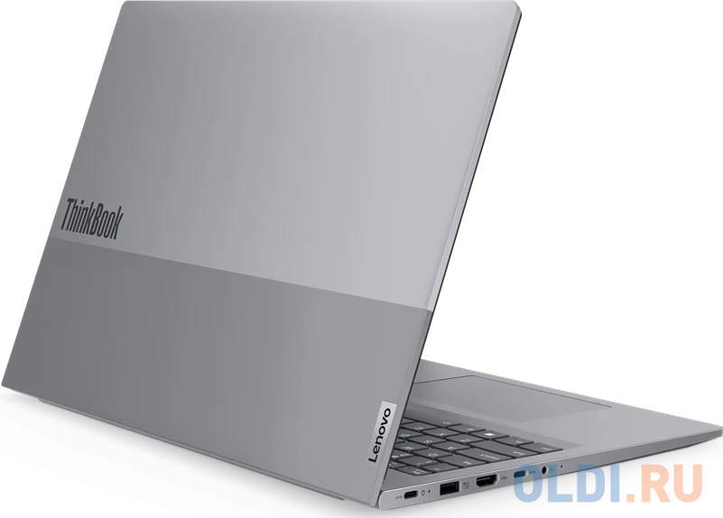 Ноутбук Lenovo ThinkBook 16 G6 ABP Ryzen 5 7430U/16Gb/SSD512Gb/16.0&quot;/IPS/WUXGA/NoOS/grey  (21KK007RRU)