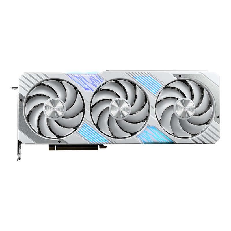 Видеокарта Palit GeForce RTX 4070 Ti GamingPro White OC 2310MHz PCI-E 4.0 12288Mb 21000MHz 192-bit HDMI 3xDP NED407TV19K9-1043W