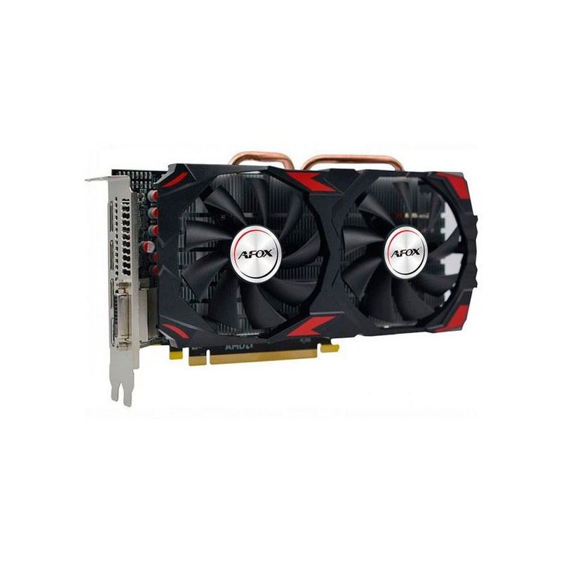 Видеокарта Afox Radeon RX 570 1284MHz PCI-E 8192Mb 7000MHz 256-bit HDMI 2xDP AFRX570-8192D5H3-V3