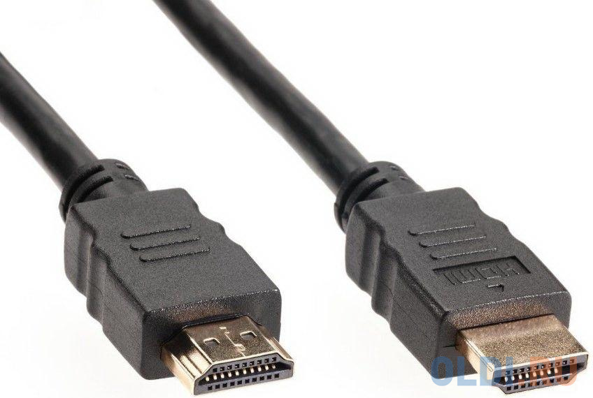 Кабель HDMI 40м VCOM Telecom TCG2020-40M круглый черный