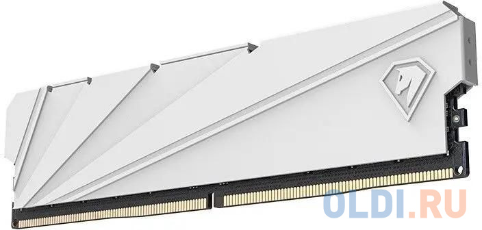 Память DDR 4 DIMM 32Gb (16Gbx2)  PC25600, 3200Mhz, Netac Shadow S NTSSD4P32DP-32W   C16 White, с радиатором