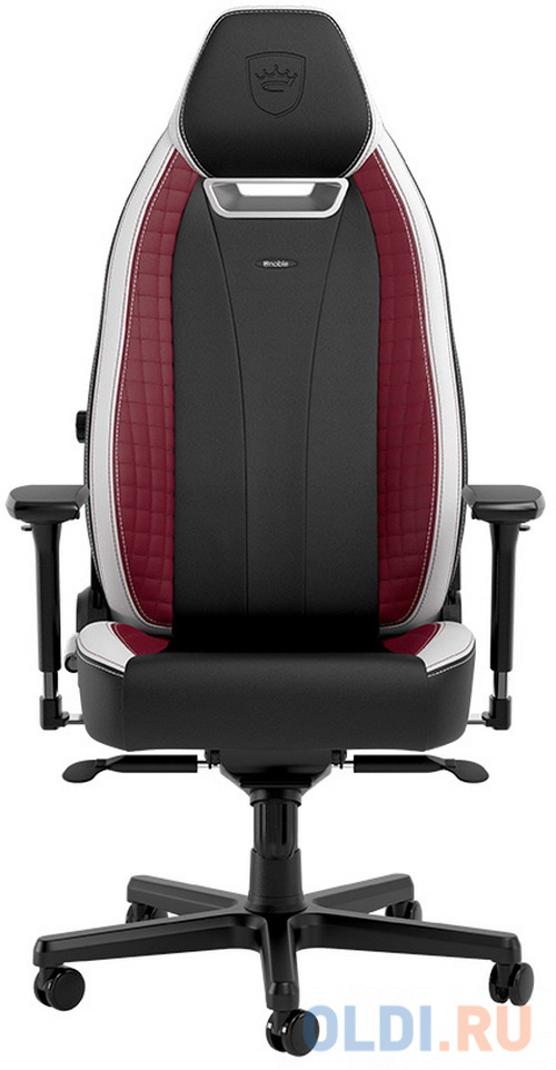 Кресло для геймеров Noblechairs LEGEND чёрный белый красный