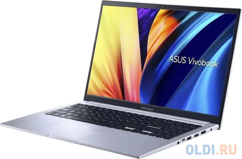 Ноутбук ASUS VivoBook Series X1502ZA-EJ2233 15.6" 1920x1080/Intel Core i3-1220P/RAM 8Гб/SSD 512Гб/Intel UHD/ENG|RUS/DOS серебристый 1.7 кг 90NB0V в Москвe