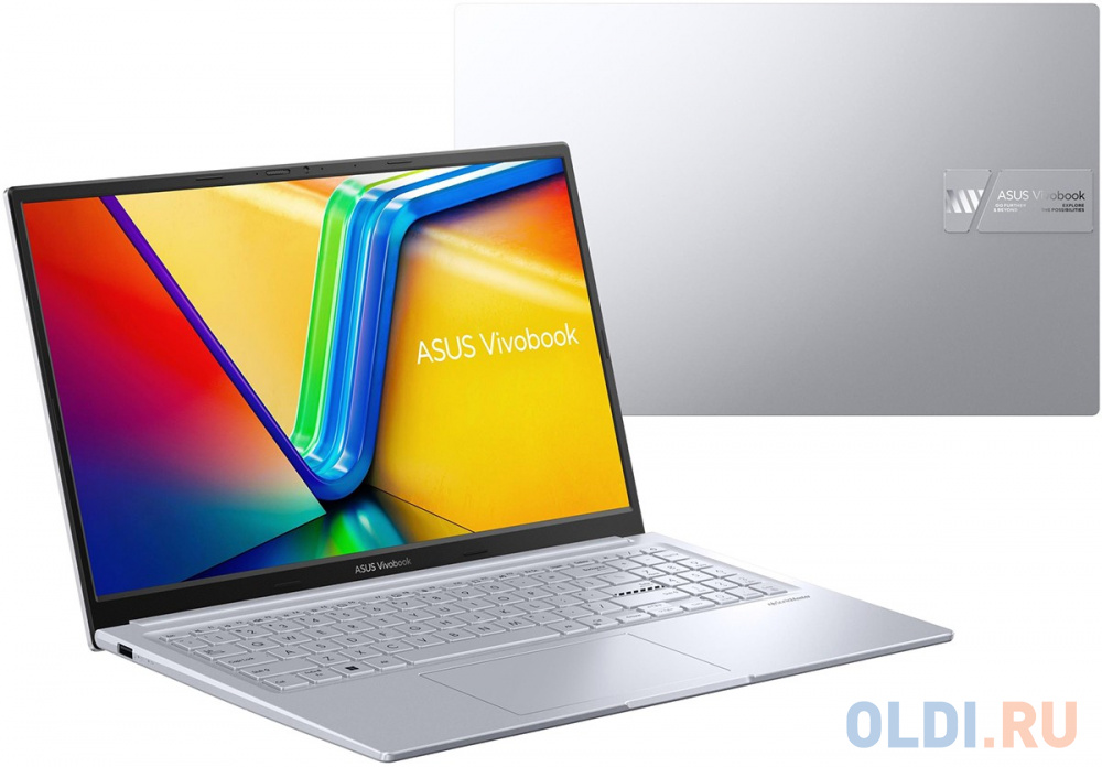 Ноутбук/ ASUS K3504ZA-MA060 15.6"(2880x1620 OLED)/Intel Core i5 1235U(1.3Ghz)/8192Mb/512PCISSDGb/noDVD/Int:Intel Iris Xe Graphics/Cam/BT/WiFi/50W