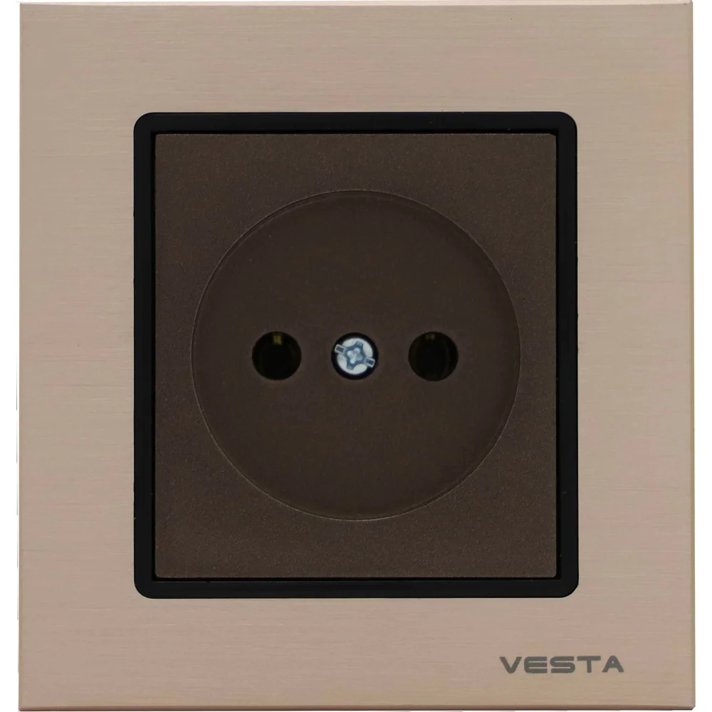 Одинарная розетка Vesta Electric