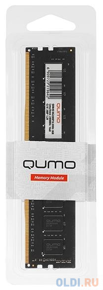 Оперативная память для компьютера QUMO QUM4U-16G3200P22 DIMM 16Gb DDR4 3200MHz