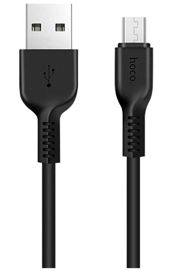 Адаптер Hoco Easy X13 USB - MicroUSB 1m Black 6957531061168