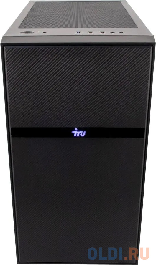 Компьютер iRU Home 310H5GM,  Intel Core i7 11700F,  DDR4 16ГБ, 512ГБ(SSD),  NVIDIA GeForce GTX 1630 - 4096 Мб,  Free DOS,  черный [1858333]