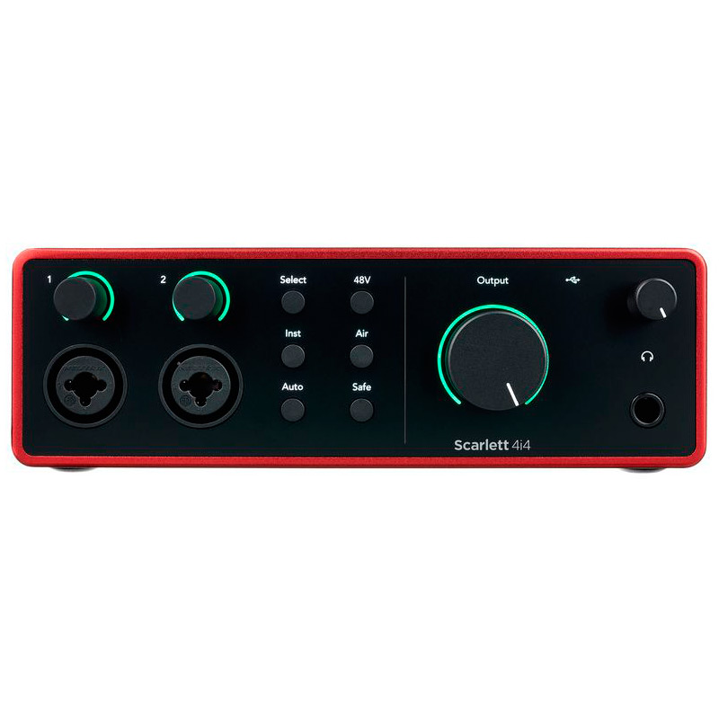 Аудиоинтерфейс Focusrite Scarlett 4i4 4th Gen