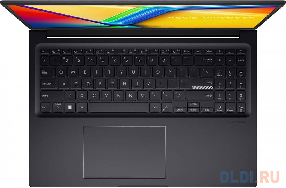 Ноутбук 16" IPS WQXGA ASUS K3605VU-PL089 black (Core i5 13500H/16Gb/512Gb SSD/4050 6Gb/noOS) (90NB11Z1-M003F0) в Москвe