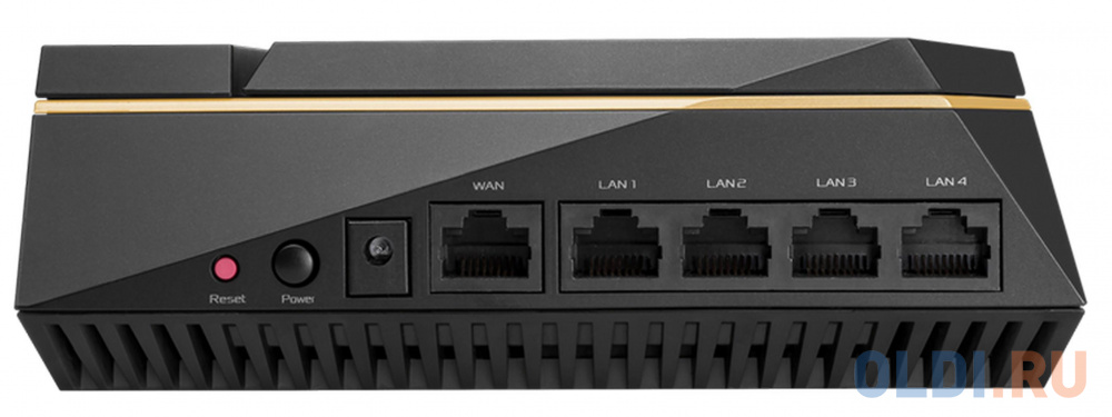 Wi-Fi роутер ASUS RT-AX92U(2-PK) 802.11abgnacax 6071Mbps 2.4 ГГц 5 ГГц 5 ГГц 4xLAN черный