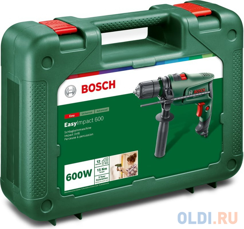 Дрель ударная Bosch EasyImpact 600 0603133020 в Москвe