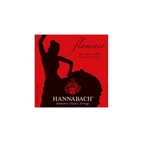 Струны Hannabach 827SHT Red FLAMENCO нейлон для классической гитары