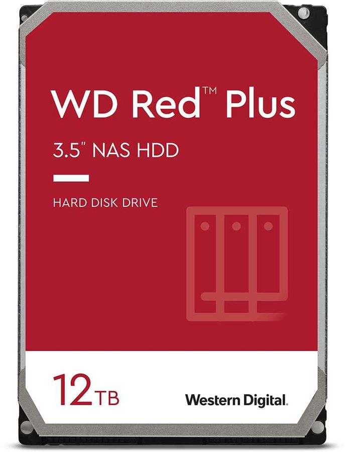 Жесткий диск HDD Western Digital SATA 12TB Red (WD120EFBX) в Москвe