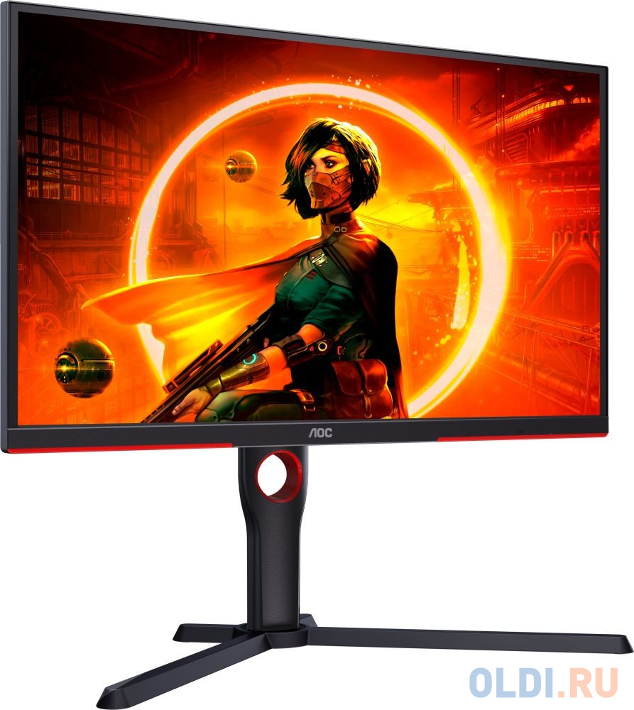 Монитор LCD 25'' 16:9 1920x1080 (FullHD), 240 Гц, VA, 3000 : 1, 300 Кд/м2, 178°/178°, DisplayPort 1.2, HDMI 2.0 x2, AMD FreeSync