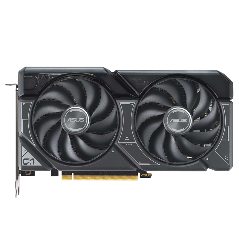 Видеокарта ASUS GeForce RTX 4060Ti 2595Mhz PCI-E 4.0 16384Mb 18000Mhz 128 bit HDMI 3xDP DUAL-RTX4060TI-O16G