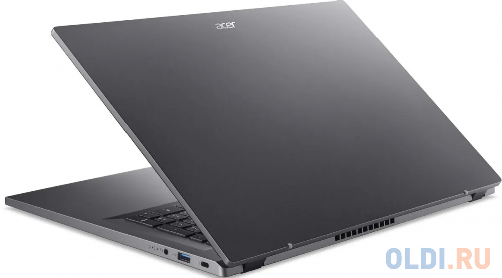 Ноутбук Acer Aspire 3 A317-55P-380H 17.3", IPS, Intel N305 1.8ГГц, 8-ядерный, 8ГБ LPDDR5, 512ГБ SSD,  Intel UHD Graphics, Windows 11 Home, серебр